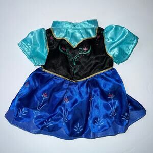 Build A Bear Workshop Disney Princess Frozen Anna Dress Costume